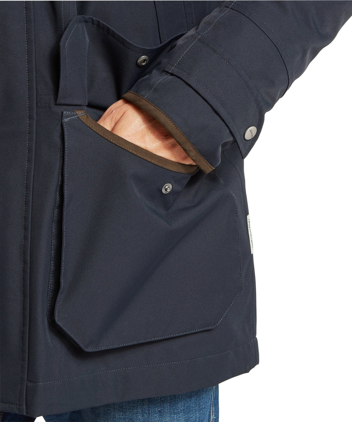 Young Ideas & Henmores -Barrow Country Coat -9604 Carbon Navy -38