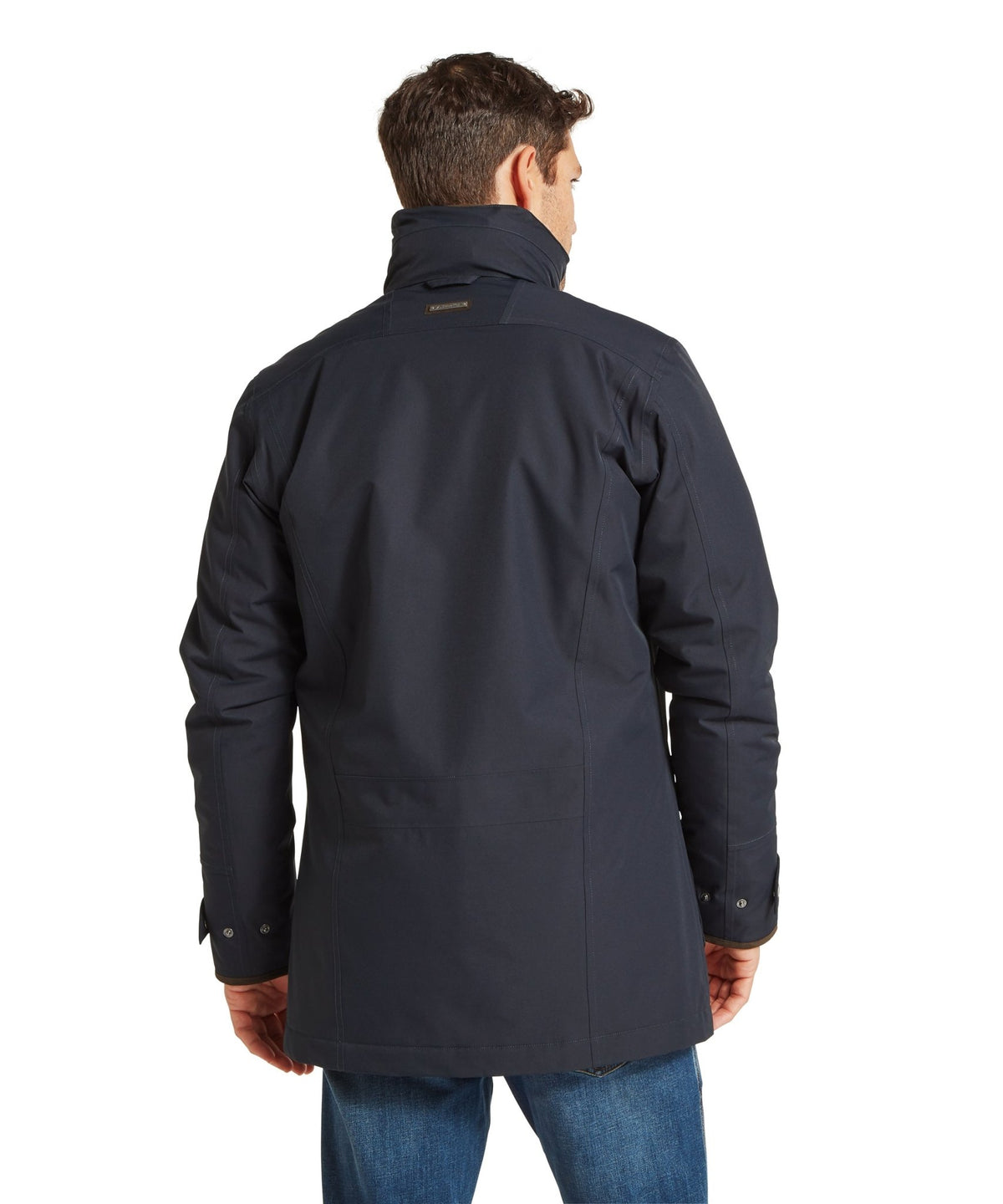 Young Ideas & Henmores -Barrow Country Coat -9604 Carbon Navy -38