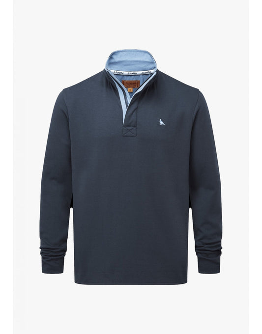 Young Ideas/Henmores - Branscombe Cove Sweatshirt - 8382 Dark Blueberry - M