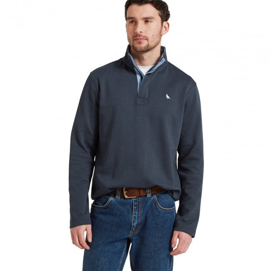 Young Ideas/Henmores - Branscombe Cove Sweatshirt - 8382 Dark Blueberry - M