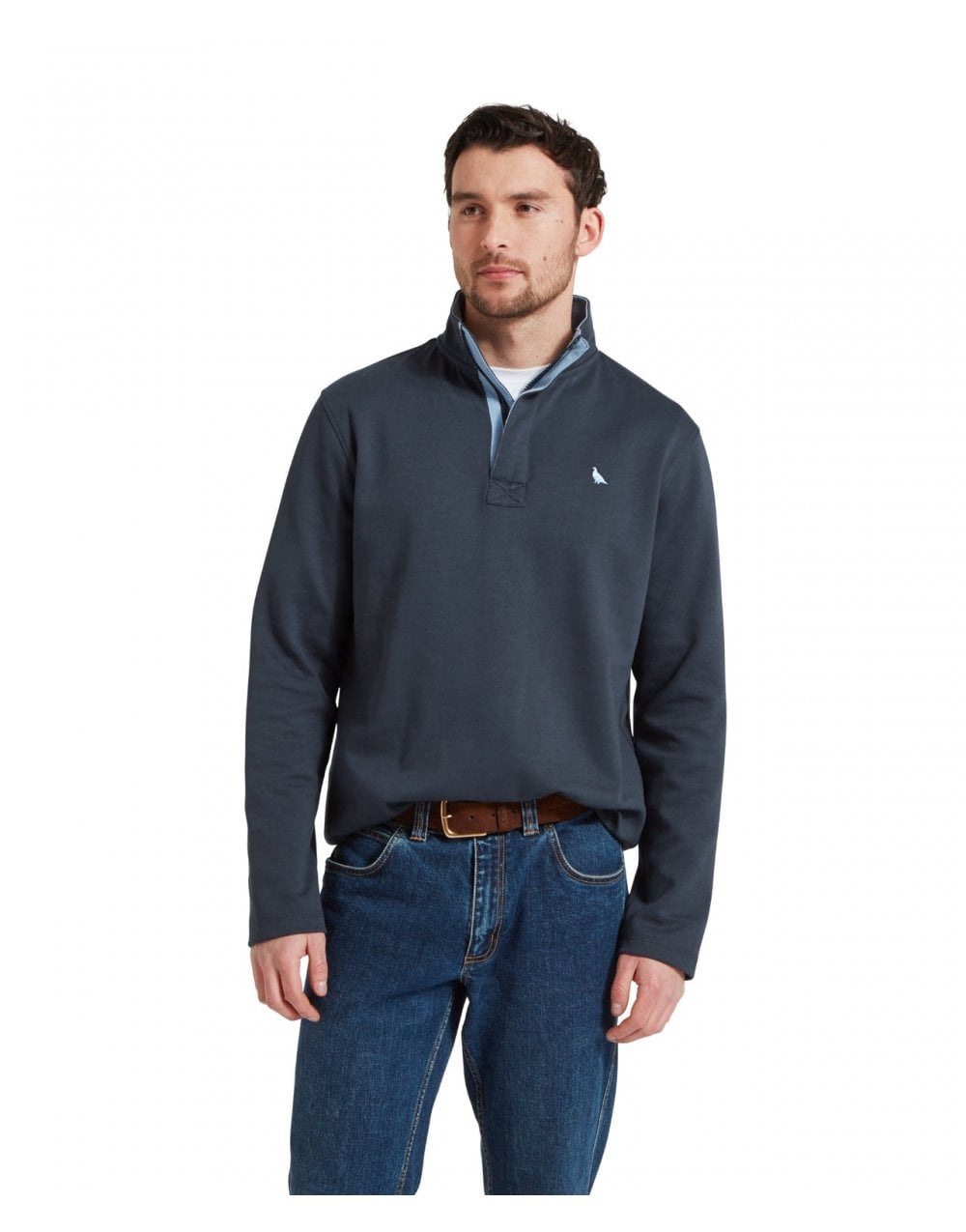 Young Ideas/Henmores - Branscombe Cove Sweatshirt - 8382 Dark Blueberry - M