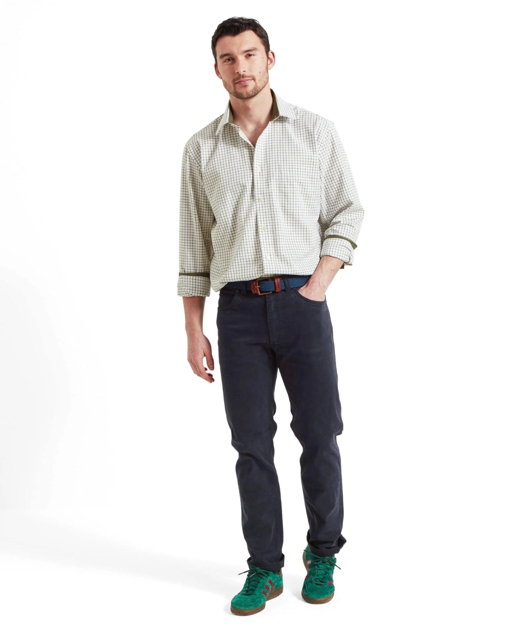 Young Ideas & Henmores -Cambridge Classic Shirt -2650 Red -15