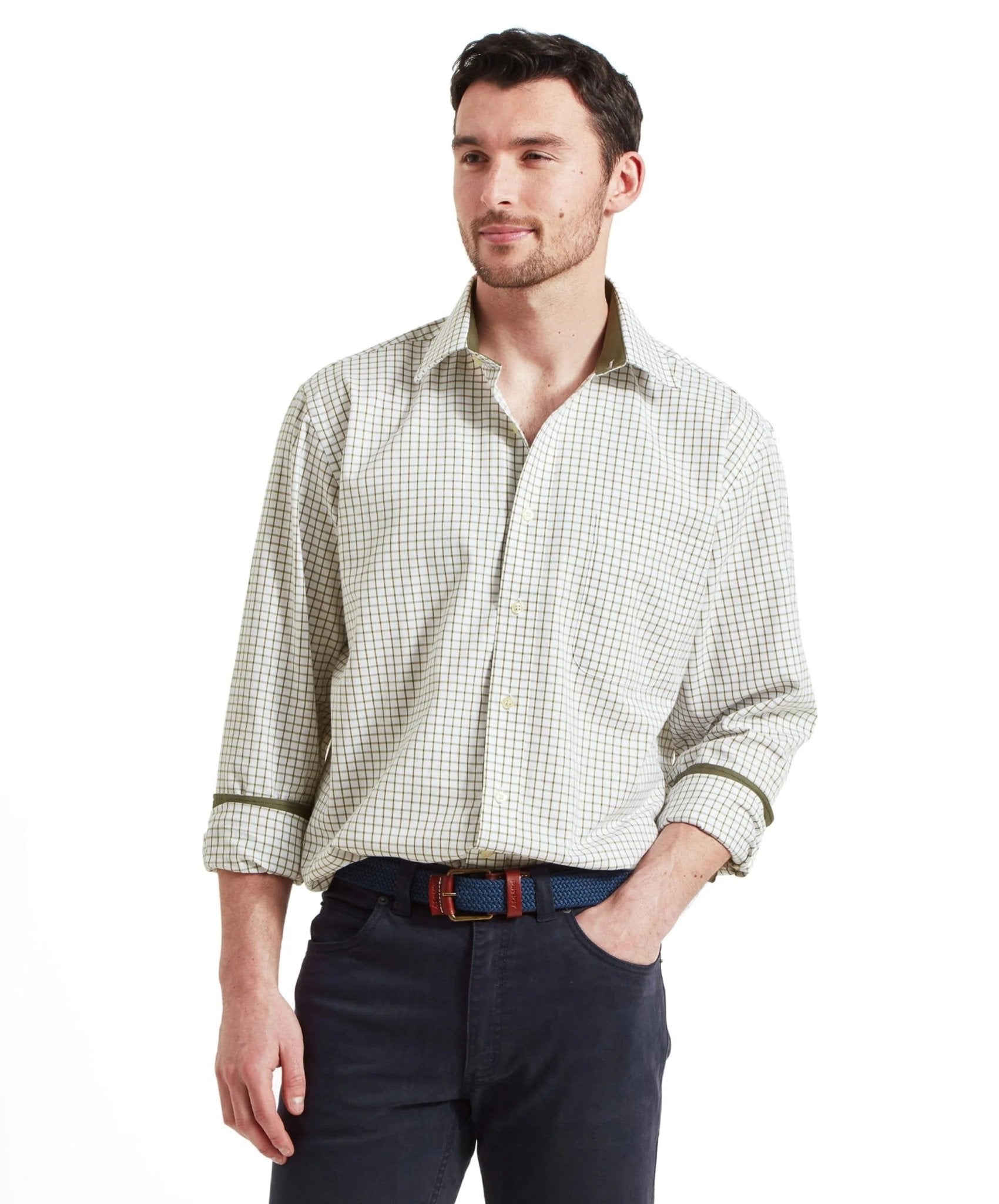 Young Ideas & Henmores -Cambridge Classic Shirt -2650 Red -15
