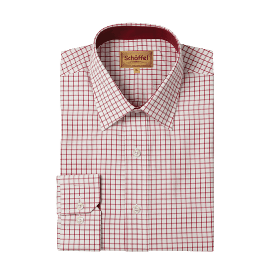 Young Ideas & Henmores -Cambridge Classic Shirt -2650 Red -15