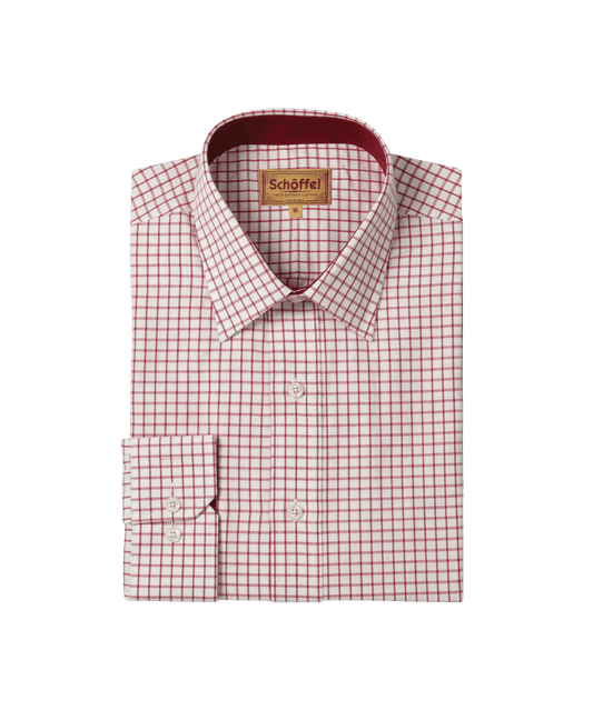 Young Ideas & Henmores -Cambridge Classic Shirt -2650 Red -15