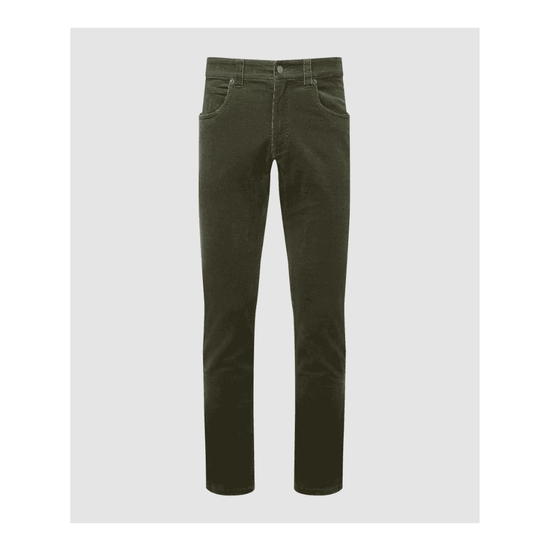 Young Ideas/Henmores - Camden Cord Trousers - Forest - 34/32