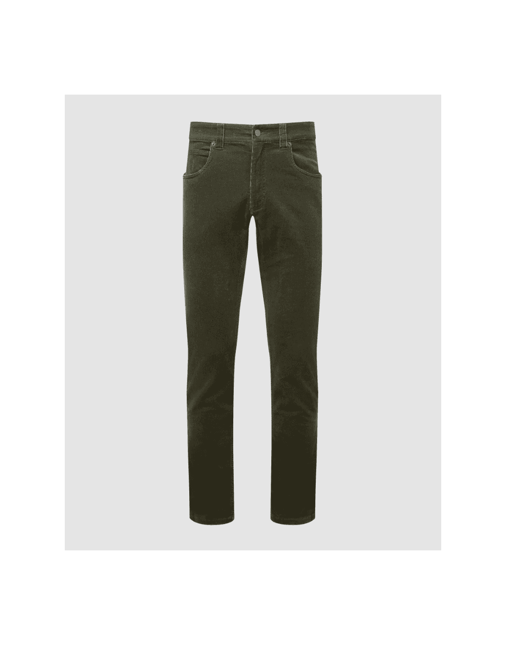 Young Ideas/Henmores - Camden Cord Trousers - Forest - 34/32