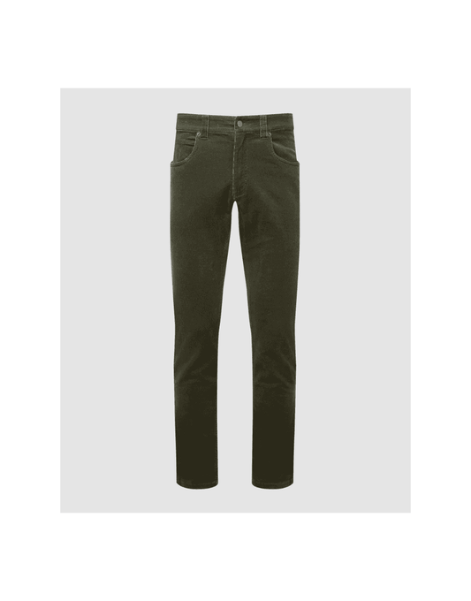 Young Ideas/Henmores - Camden Cord Trousers - Forest - 34/32