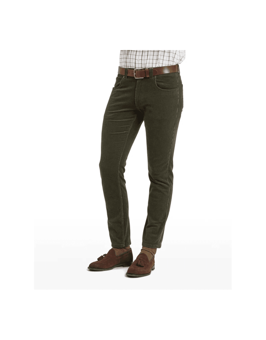 Young Ideas/Henmores - Camden Cord Trousers - Forest - 34/32