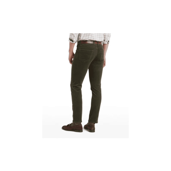 Young Ideas/Henmores - Camden Cord Trousers - Forest - 34/32