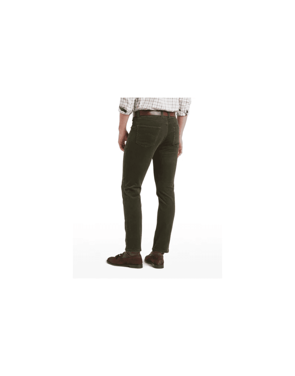 Young Ideas/Henmores - Camden Cord Trousers - Forest - 34/32