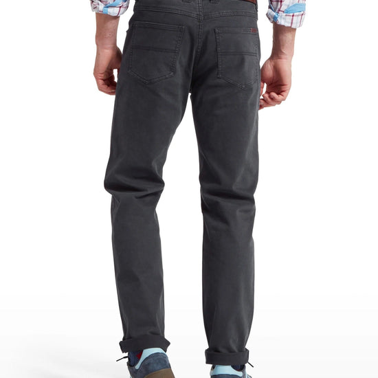 Young Ideas & Henmores -Canterbury 5 Pocket Jean -9830 Charcoal -32/32