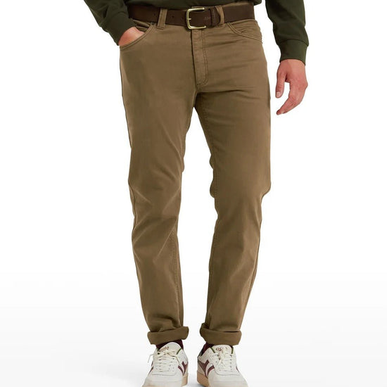 Young Ideas & Henmores -Canterbury 5 Pocket Jean -4191 Toffee -32/32