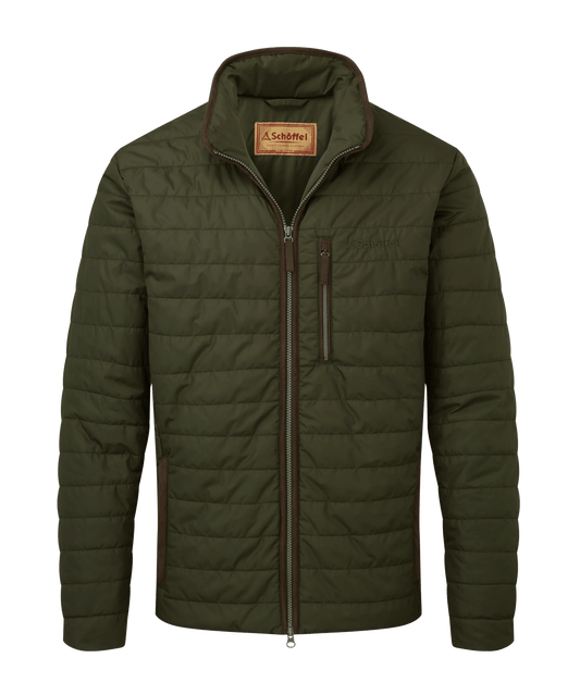 Young Ideas & Henmores -Carron Padded Jacket -6045 Forest -40