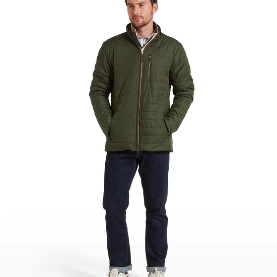 Young Ideas & Henmores -Carron Padded Jacket -6045 Forest -40