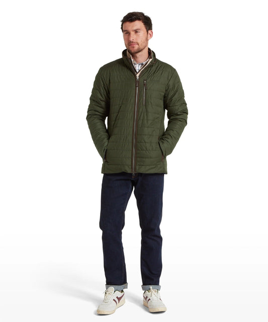 Young Ideas & Henmores -Carron Padded Jacket -6045 Forest -40