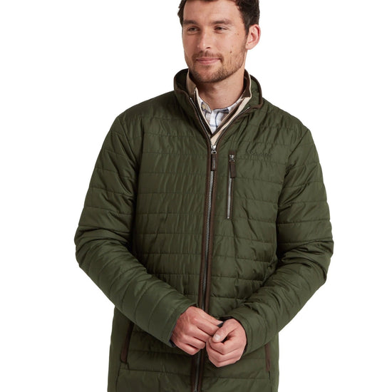 Young Ideas & Henmores -Carron Padded Jacket -6045 Forest -40