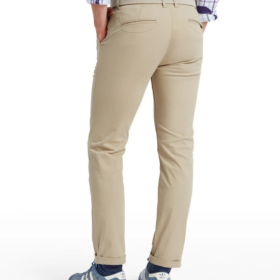 Young Ideas & Henmores -Chichester Chino -4010 Oat -34X32