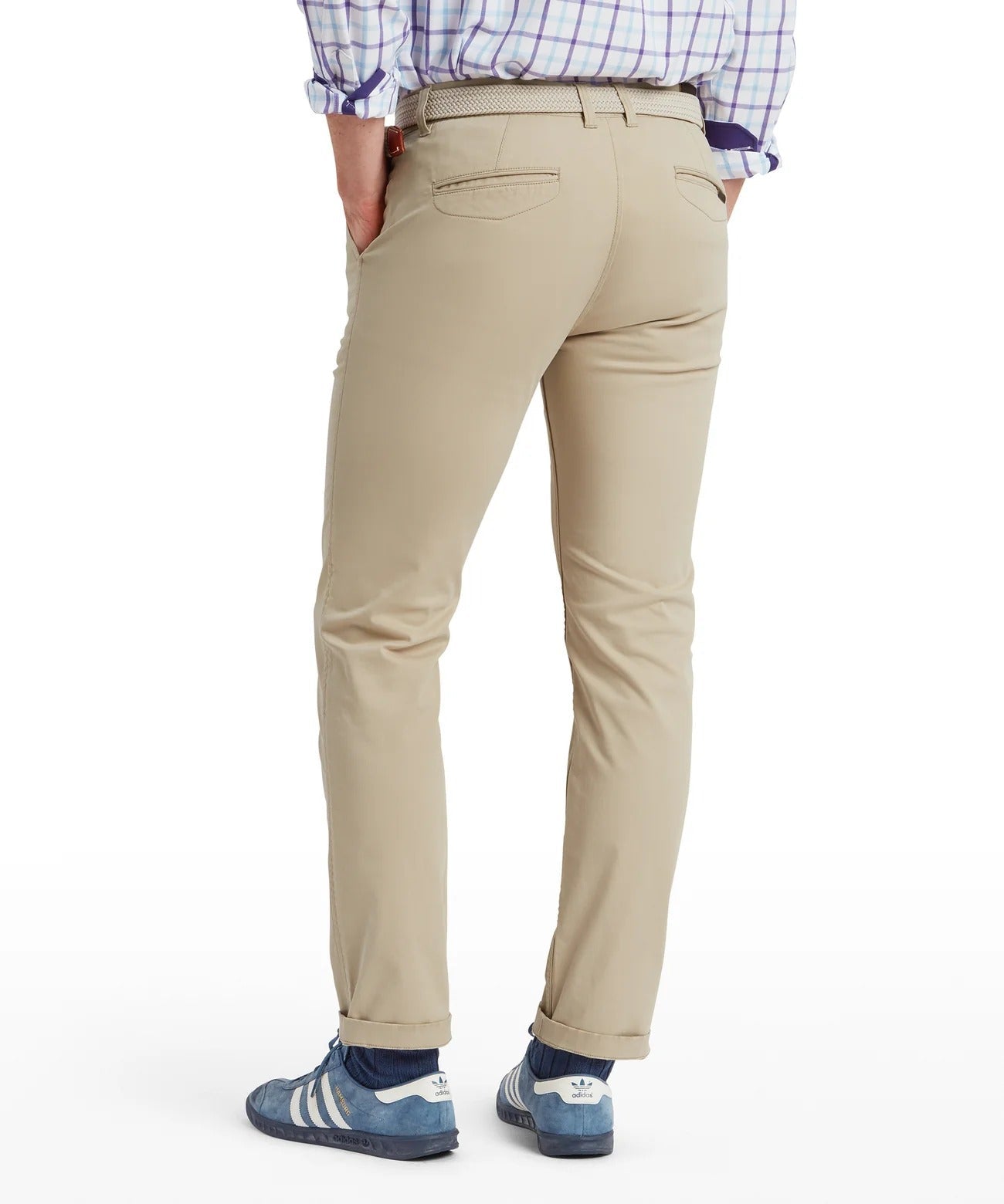 Young Ideas & Henmores -Chichester Chino -4010 Oat -34X32