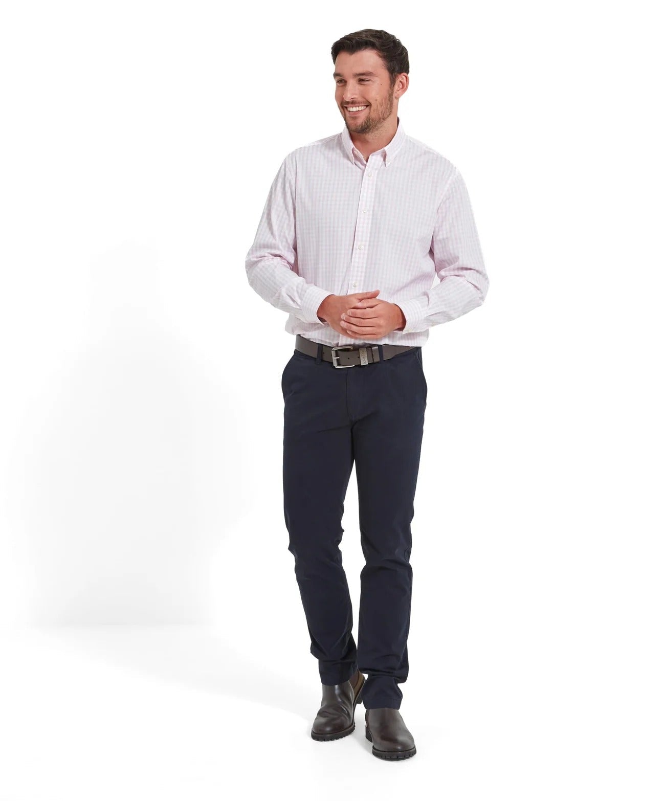 Young Ideas & Henmores -Chichester Chino -8880 Navy -32X34