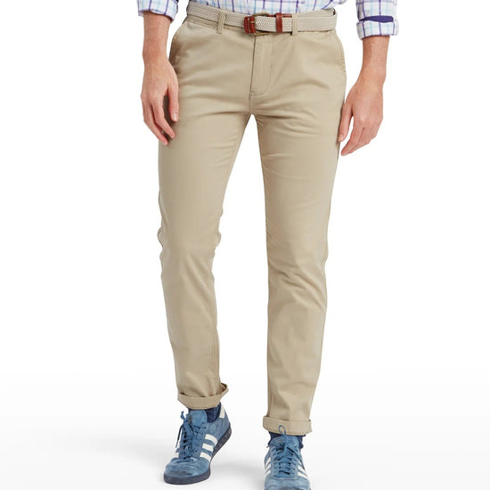 Young Ideas & Henmores -Chichester Chino -4010 Oat -34X32