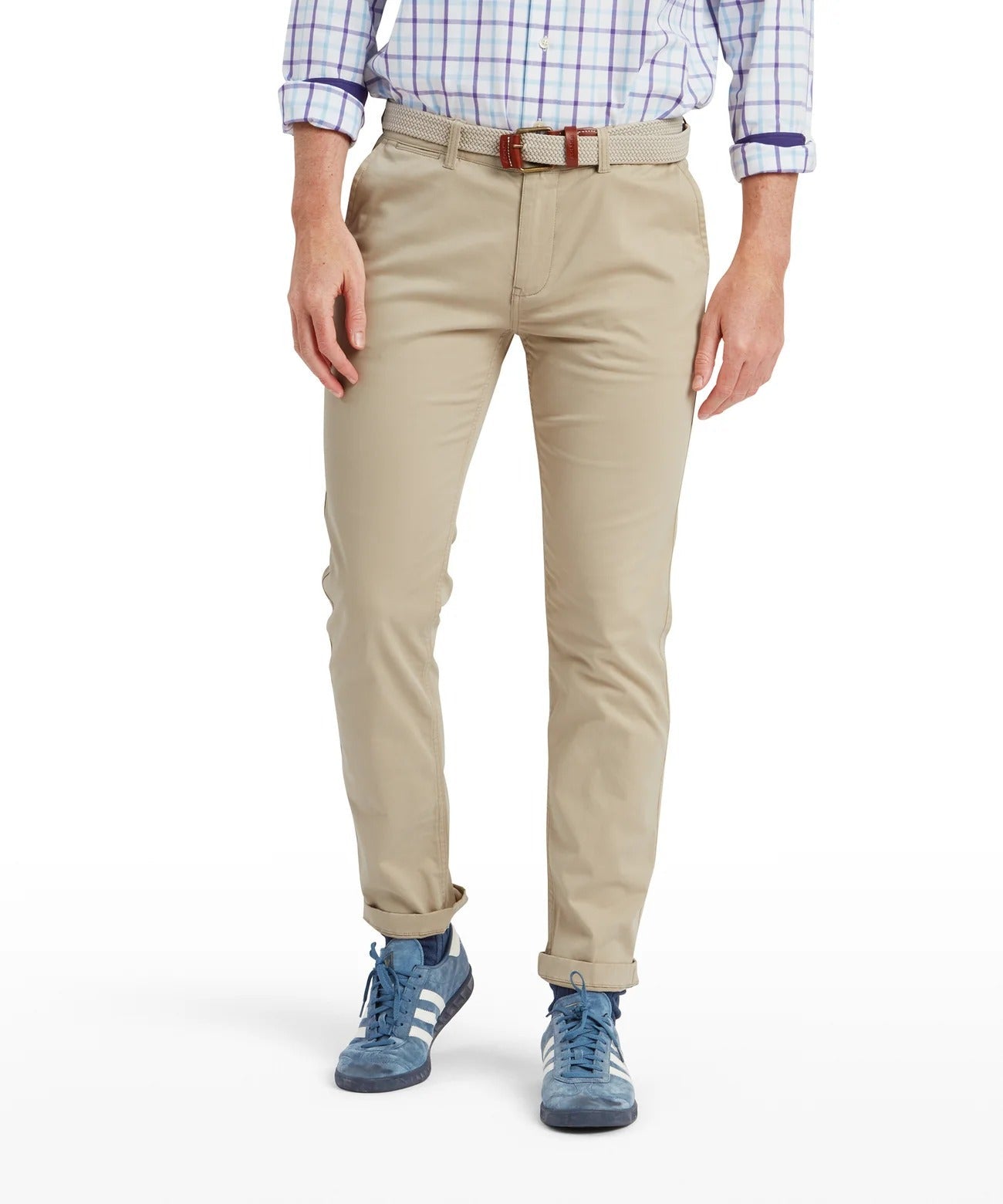 Young Ideas & Henmores -Chichester Chino -4010 Oat -34X32