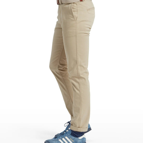 Young Ideas & Henmores -Chichester Chino -4010 Oat -34X32