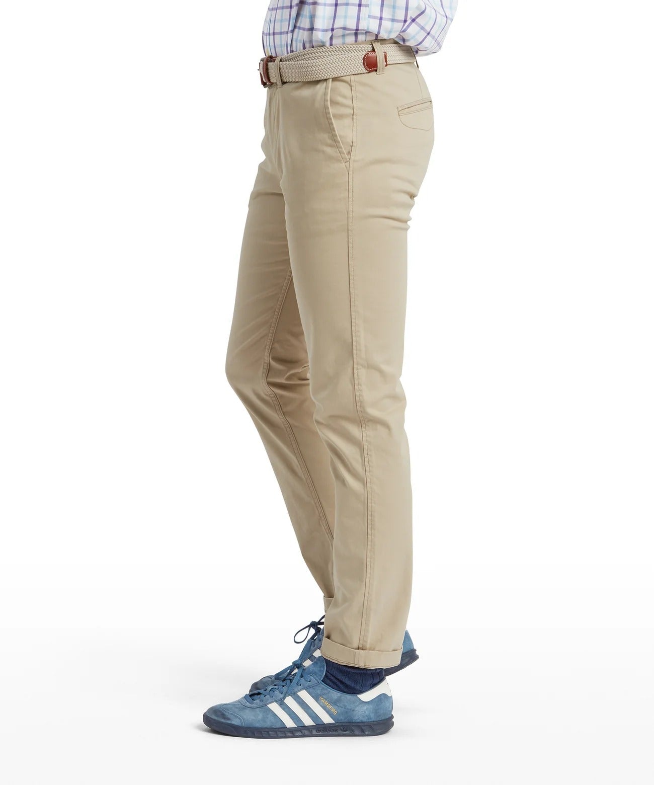 Young Ideas & Henmores -Chichester Chino -4010 Oat -34X32