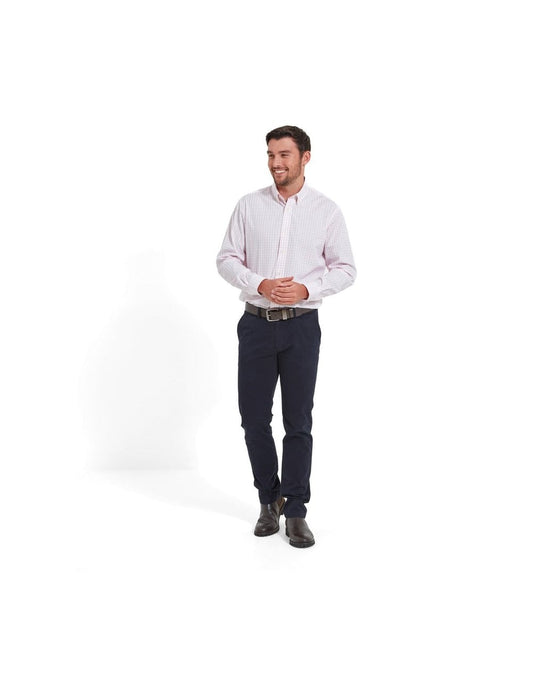 Young Ideas/Henmores - Chichester Chino Trousers - 8770 French Navy - 34/32