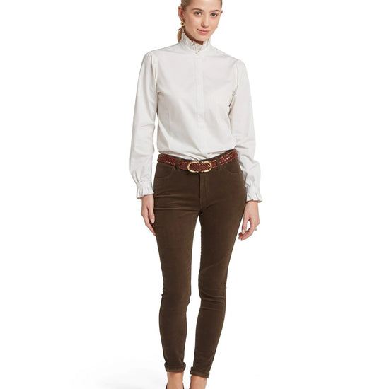 Young Ideas & Henmores -Clover Cord Jean -2883 Chocolate -8