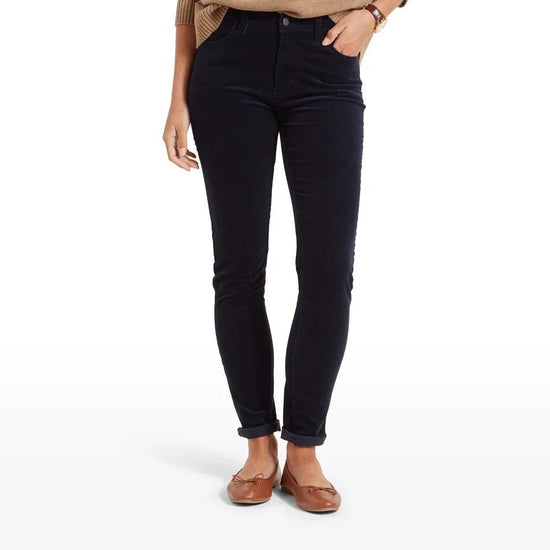 Young Ideas & Henmores -Clover Cord Jean -Navy -8