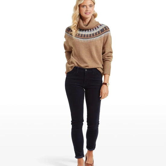 Young Ideas & Henmores -Clover Cord Jean -Navy -8