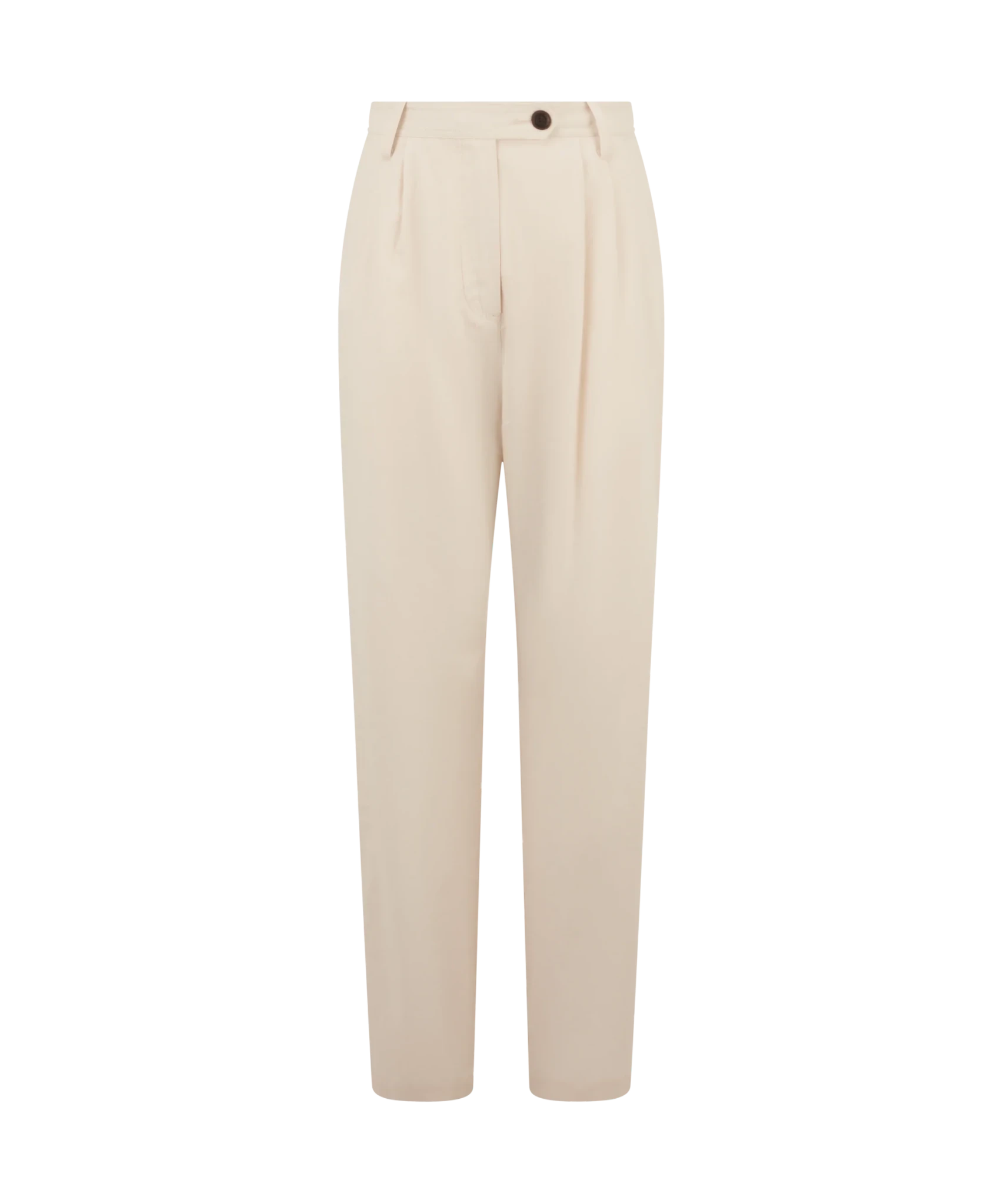 Young Ideas & Henmores - Dahlia Linen Trousers - 4010 Oat - 8