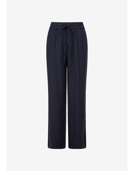 Young Ideas/Henmores - Daphne Linen Trousers - 8880 Navy - 8