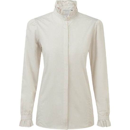 Young Ideas & Henmores -Fakenham Shirt -4006 Linen Stripe -8