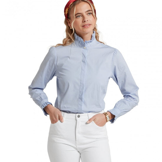 Young Ideas/Henmores - Fakenham Shirt - 8013 Light Blue Stripe - 8