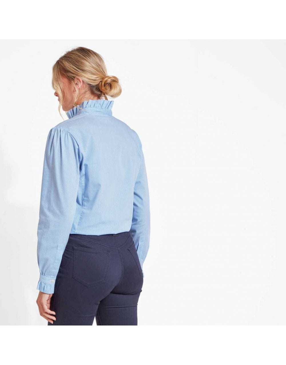 Young Ideas/Henmores - Fakenham Shirt - 8013 Light Blue Stripe - 8