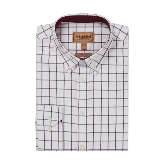 Young Ideas & Henmores -Halesworth Tailored Shirt -8008 Blue Check -15