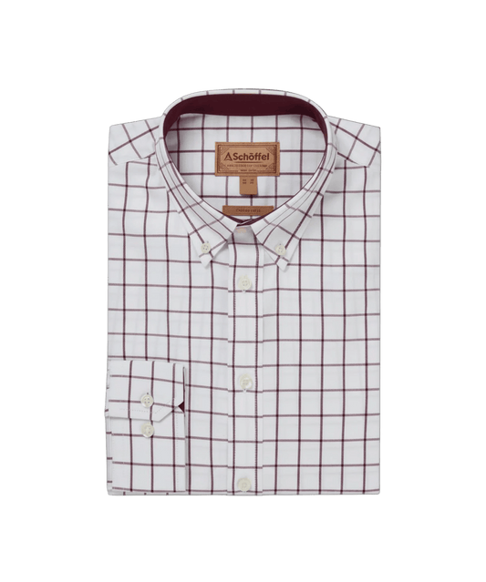 Young Ideas & Henmores -Halesworth Tailored Shirt -8008 Blue Check -15