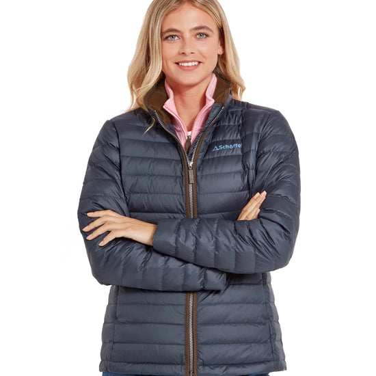 Young Ideas & Henmores -Hambleton Down Jacket -8983 Petrol Blue -10