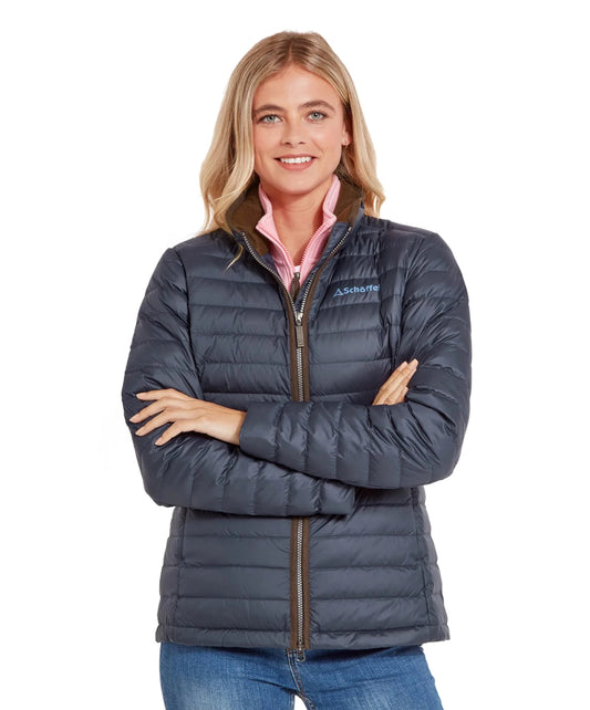 Young Ideas & Henmores -Hambleton Down Jacket -8983 Petrol Blue -10