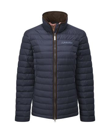 Young Ideas & Henmores -Hambleton Down Jacket -8983 Petrol Blue -10