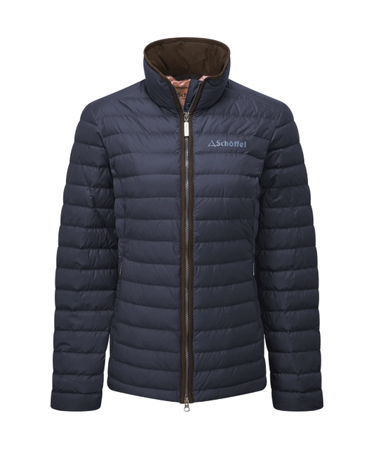 Young Ideas & Henmores -Hambleton Down Jacket -8983 Petrol Blue -10