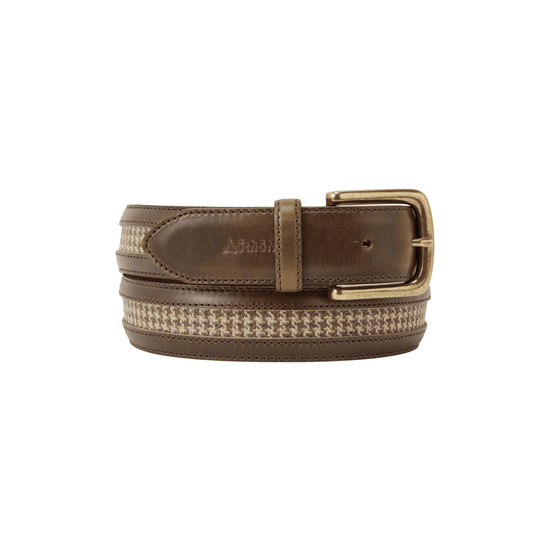 Young Ideas/Henmores - Hartington Belt - 6845 Houndstooth Tweed - S