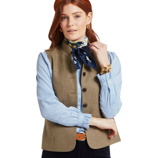 Young Ideas/Henmores - Hathersage Silk Scarf - Bridle Print - OS