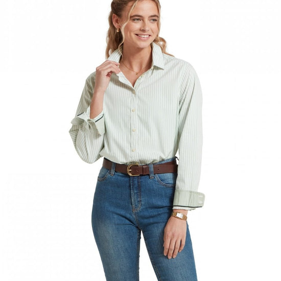 Young Ideas/Henmores - Holme Striped Shirt - 3071 Mauve Blush - 8