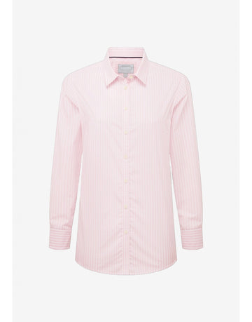 Young Ideas/Henmores - Holme Striped Shirt - 3071 Mauve Blush - 8