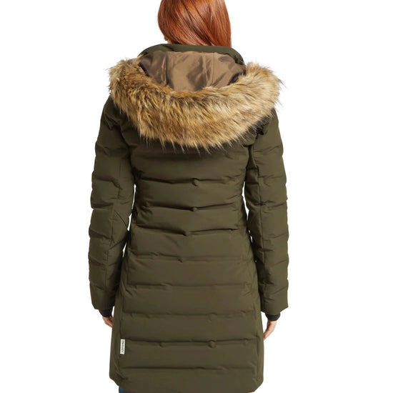 Young Ideas & Henmores -Hurlingham Waterproof Down Coat -6045 Forest -10