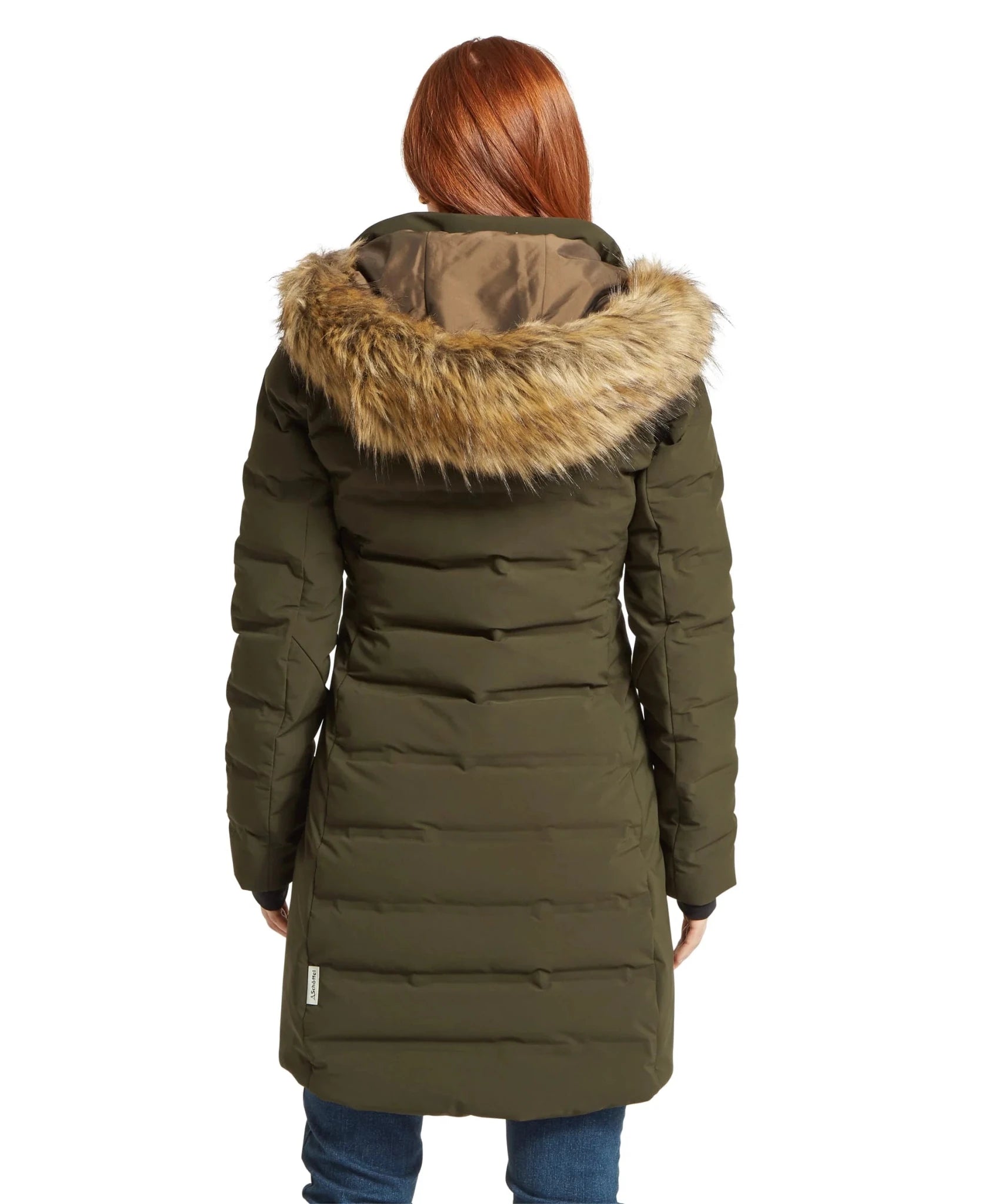 Young Ideas & Henmores -Hurlingham Waterproof Down Coat -6045 Forest -10