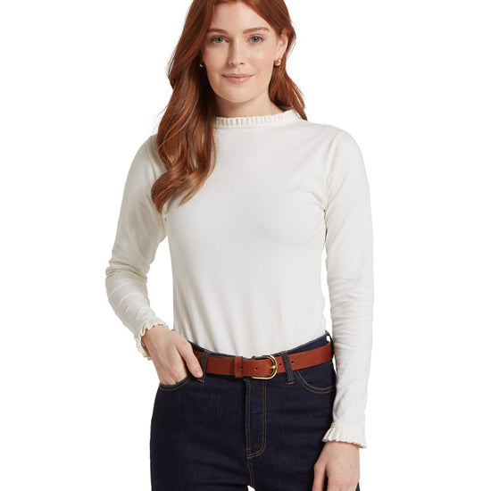 Young Ideas/Henmores - Ilkley Top - 1002 Soft White - 8